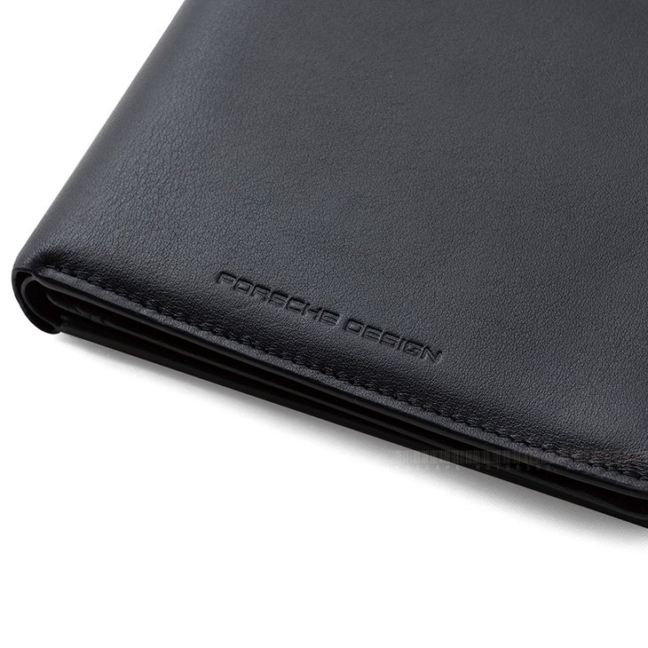 ポルシェデザイン PORSCHE DESIGN SENATOR MH8 BILLFOLD, ブラック 