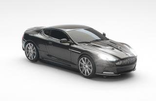 CLICK CARマウス　 Aston Martin DBS/Quantum Silver 無線電池式