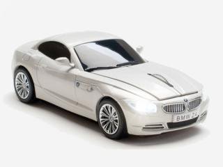 CLICK CARマウス　 BMW Z4/Mineral White 無線電池式