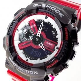 カシオ Casio 腕時計 メンズ レディース Ga 110rb 1a G Shock クォーツ ブラック レッド ピンク