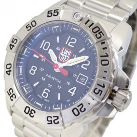 ルミノックス Luminox 腕時計 3254 メンズ ネイビーシールスチール Navy Seal Steel クォーツ ネイビー シルバー