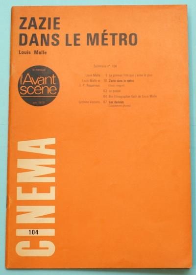 L'Avant-Scene Cinema No104ý 륤ޥϲŴΥ
