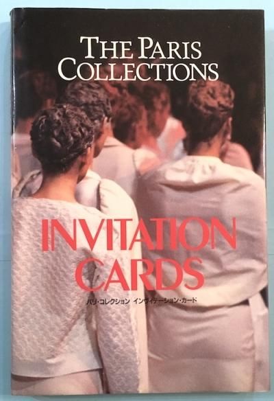 ѥꡦ쥯󡡥ơ󡦥ɡTHE PARIS COLLECTIONS INVITATION CARDS