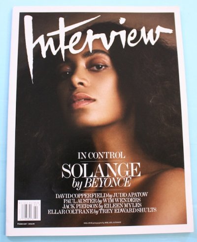 Interview 2017.2  IN CONTROL SOLANGE by BEYONCEӥ