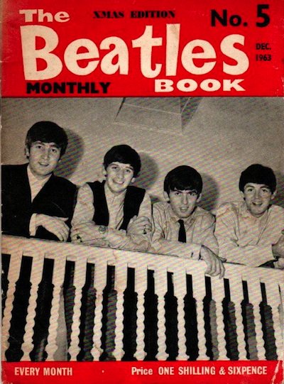 MONTHLY The Beatles Book No.5 DES. 1963 - 東京 下北沢 クラリス