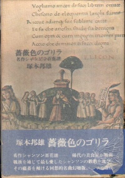 爆売り！】 (レア)薔薇色のゴリラ 特装版 塚本邦雄 ※限定100部 - 文学