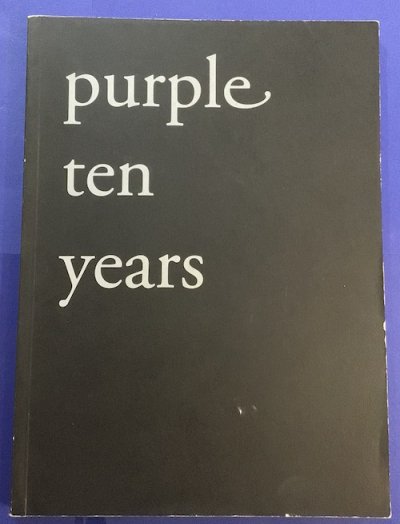 purple ten years（purple number 14　付録）