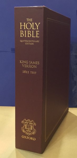 THE HOLY BIBLE KING JAMES VERSION 1611 TEXT　聖書　1611年の欽定訳聖書の復刻版