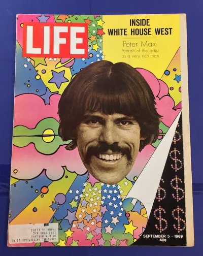 洋雑誌LIFE 1969年9月5号 表紙ピーター・マックス - 東京 下北沢 クラリスブックス  古本の買取・販売｜哲学思想・文学・アート・ファッション・写真・サブカルチャー