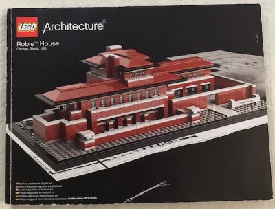 LEGO Architecture　Robie House　英文解説書