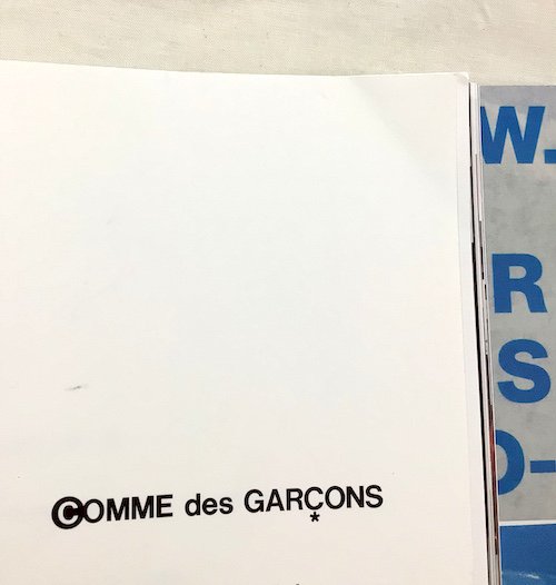 COMME des Garcons 1989.4.28-2023.2.1 コム デ ギャルソン 青山店リニューアルオープン記念の写真集 - 東京  下北沢 クラリスブックス 古本の買取・販売｜哲学思想・文学・アート・ファッション・写真・サブカルチャー