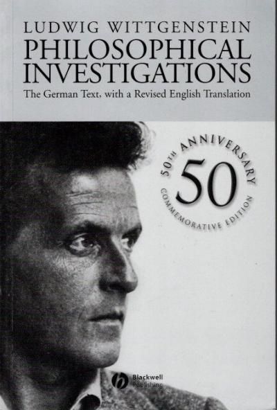 Philosophical investigations（哲学探究） Ludwig Wittgenstein
