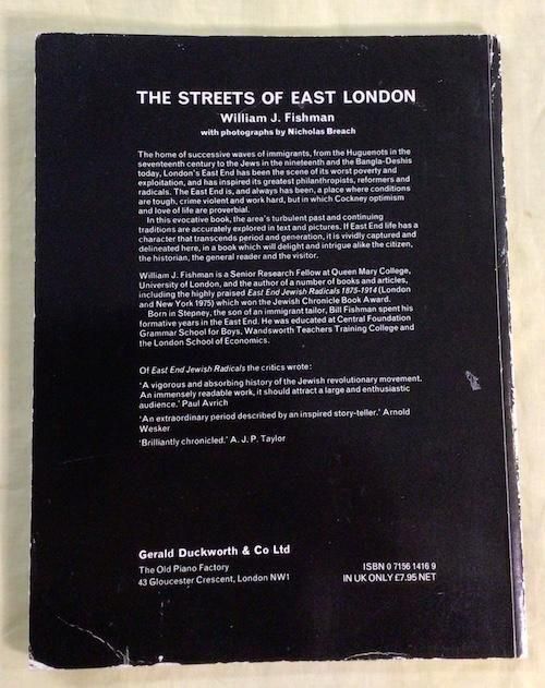 THE STREETS OF EAST LONDON William J. Fishman, Nicholas THE STREETS OF EAST LONDON William J. Fishman, Nicholas
