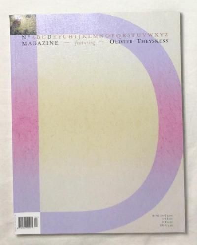 NO.D MAGAZINE FEATURING OLIVIER THEYSKENSƥ