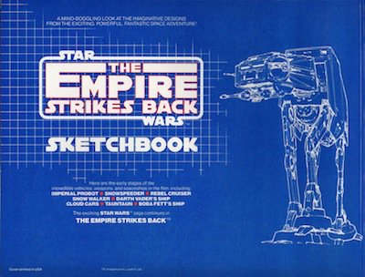 STAR WARS THE EMPIRE STRIKES BACK SKETCHBOOKεսå֥å