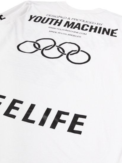 YOUTH MACHINE × BIXEL-FREELIFE CLASSIC LONG SLEEVE T-SHIRT - SHINKIROU