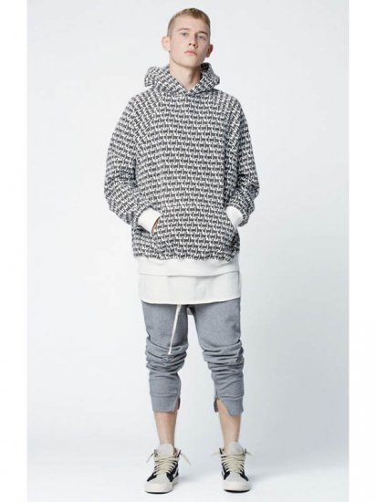 fear of god all over print hoodie