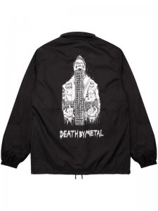 <strong>DEATH BY METAL</strong>Mark Riddick × Death By Metal COACH JACKET<br>BLACK