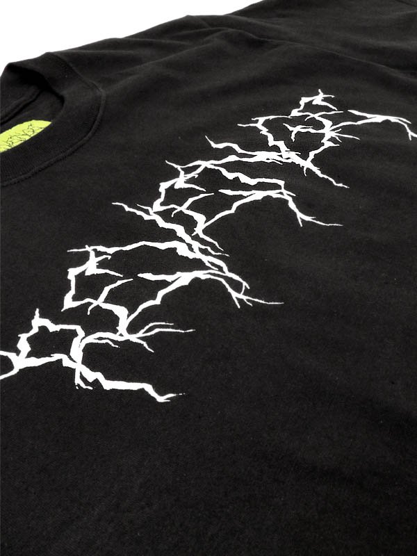 REVENGE - LIGHTNING LOGO BLACK T-SHIRT - SHINKIROU1.0