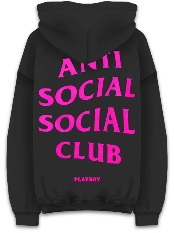 ANTI SOCIAL SOCIAL CLUB -PLAYBOY x ASSC SWEAT HOODIE - SHINKIROU 1.0