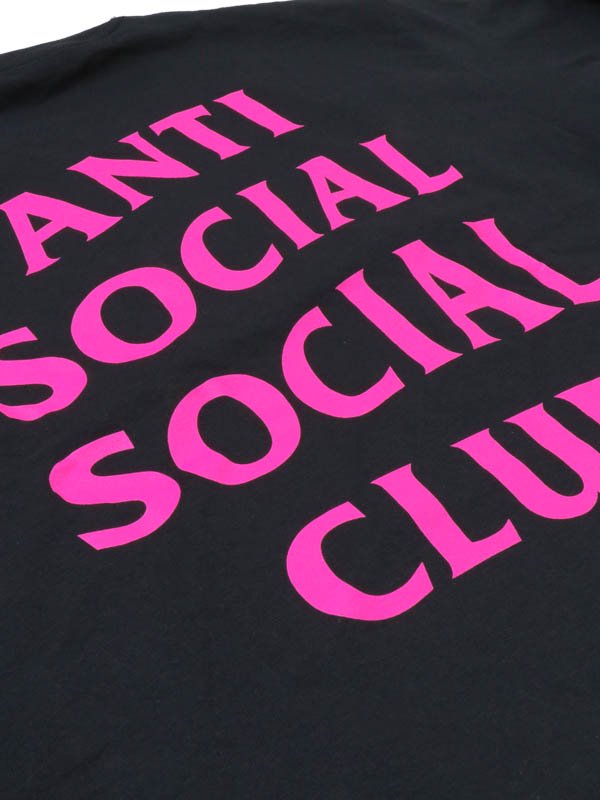 アンチソーシャルソーシャルクラブ　GET WEIRD バーコードロゴ半袖Tシャツ
