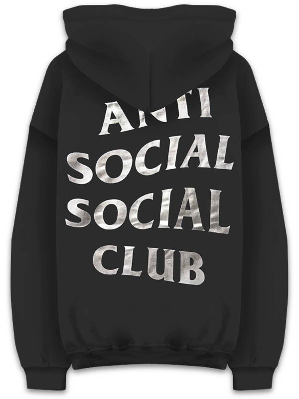 ANTI SOCIAL SOCIAL CLUB - SIN CITY BLACK SWEAT HOODIE - SHINKIROU 1.0