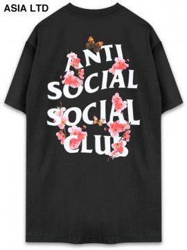 <strong>ANTI SOCIAL SOCIAL CLUB</strong>PEACH LOVE BLACK T-SHIRT<br>BLACK