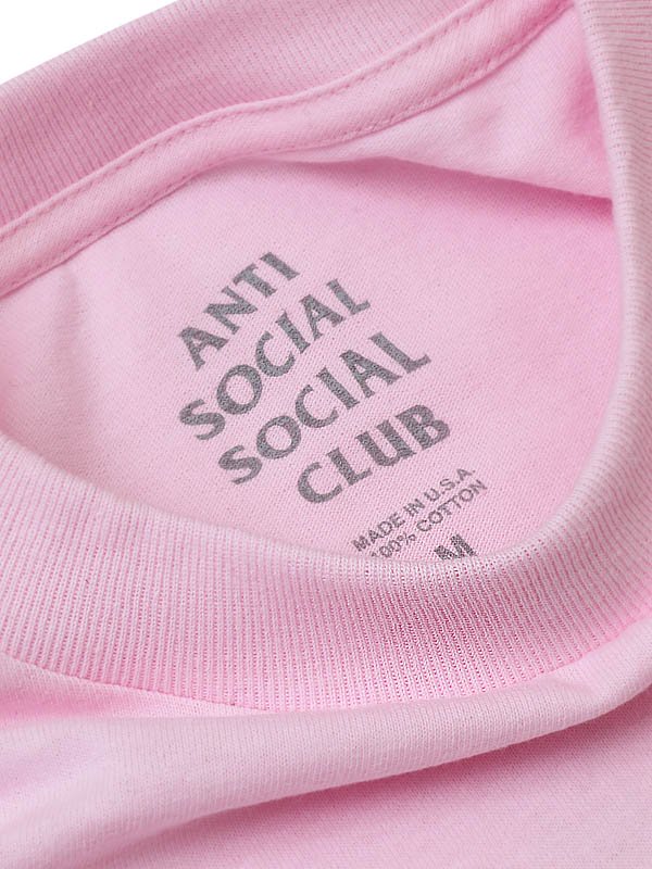 Anti Social　Peach Love Pink Hoodie ASSC