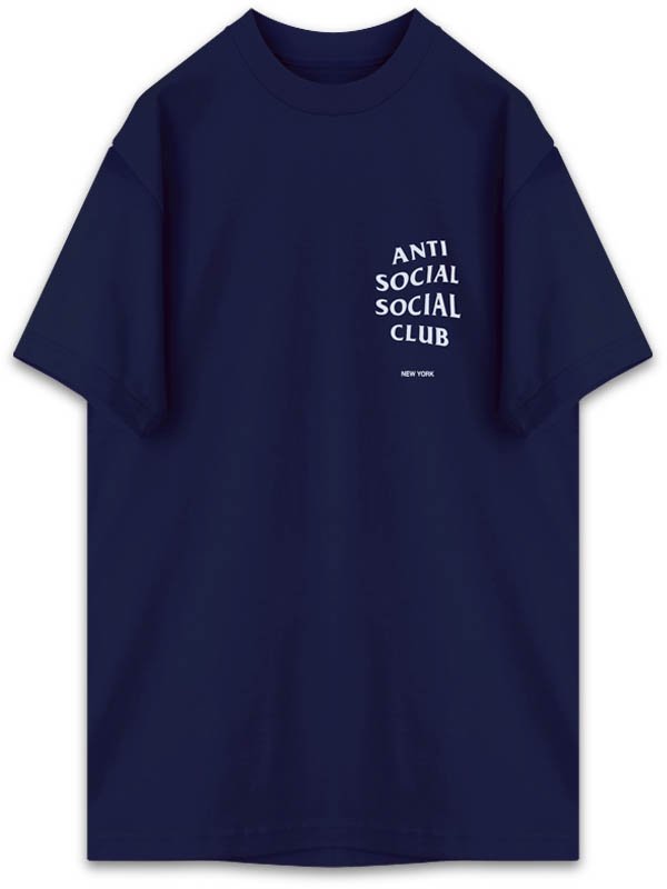 ANTI SOCIAL SOCIAL CLUB - NYC NAVY CITY T-SHIRT - SHINKIROU1.0