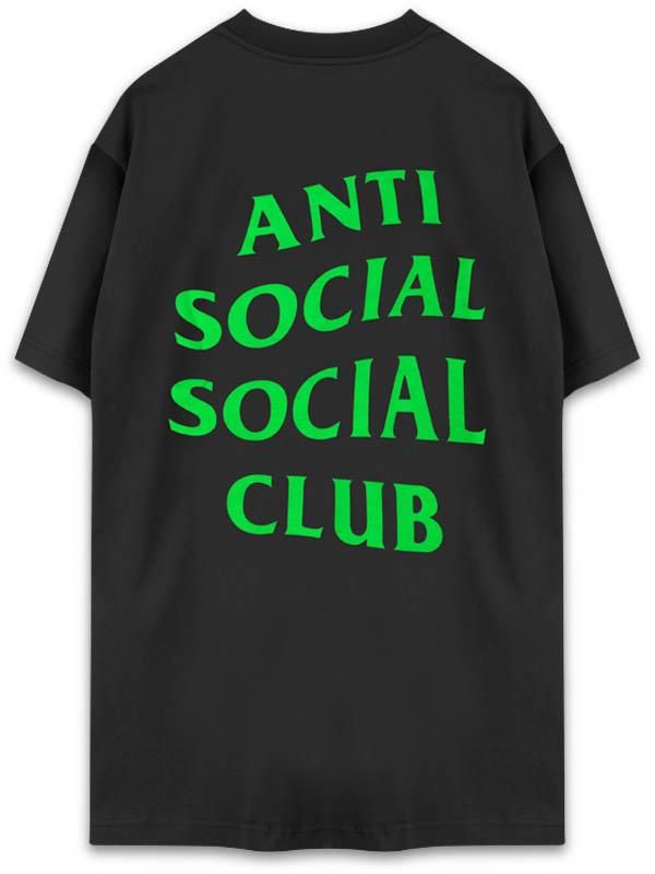 【国内即発】Anti Social Social Club Logo Tee ロゴTシャツ黒 ANTI SOCIAL SOCIAL CLUB - HATED BLACK T-SHIRT - SHINKIROU1.0