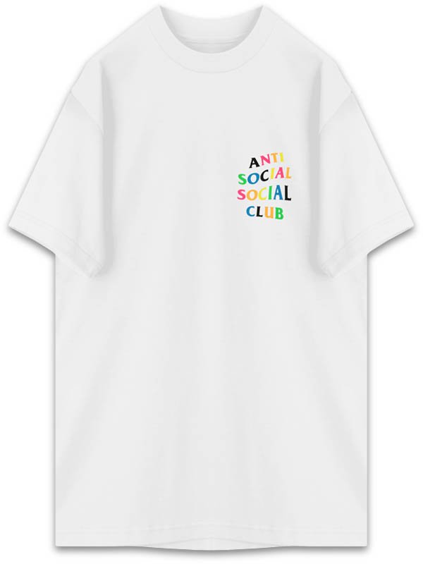 antisocialsocialclub rainbow crew Lサイズ