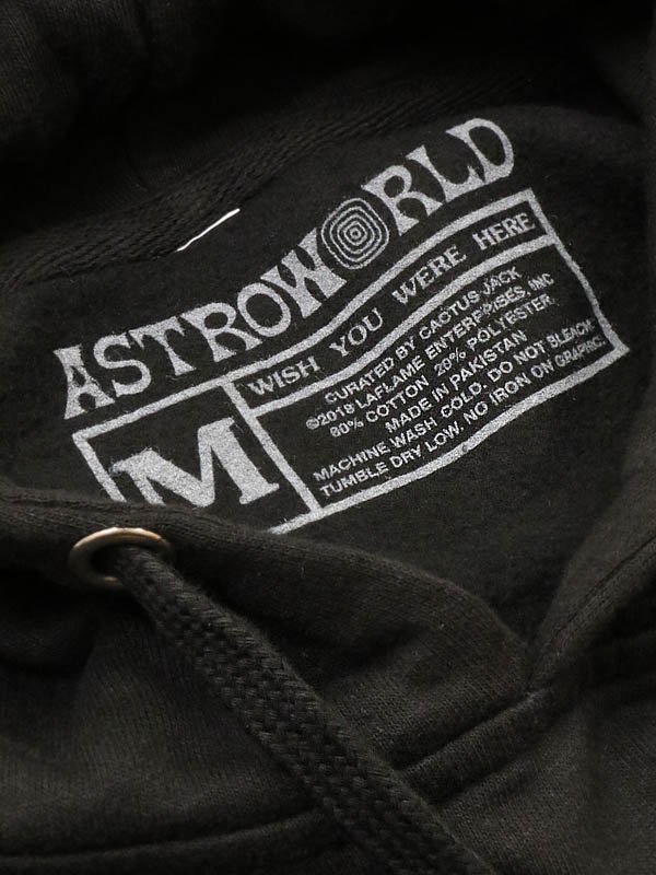 Travis Scott Astroworld Logo Hoodie S