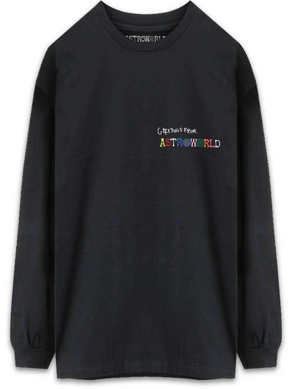 Tシャツ/カットソー(半袖/袖なし)Travis Scott AstroWorld tee L
