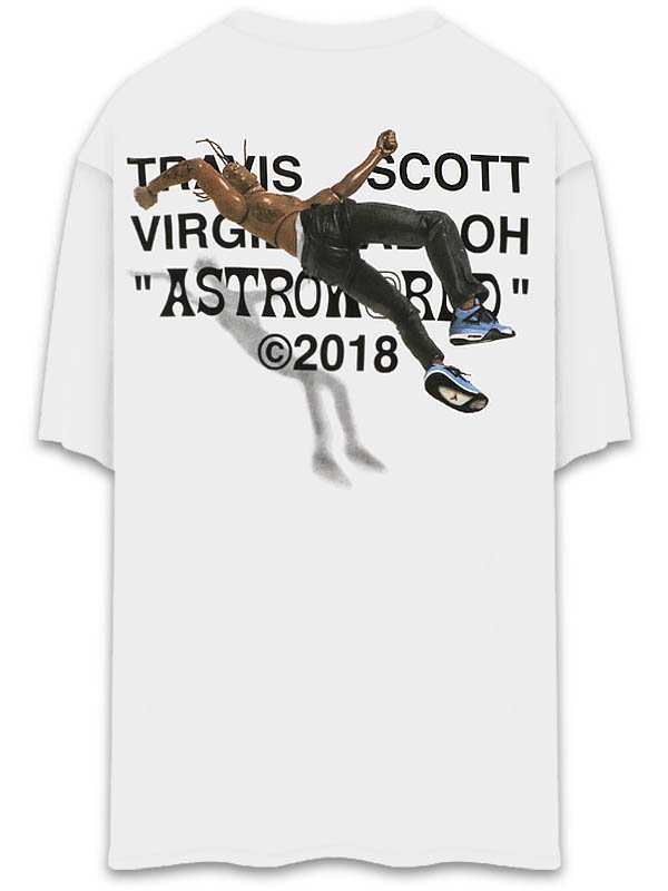 Travis Scott Virgil Abloh AJ1 ポケットTシャツ