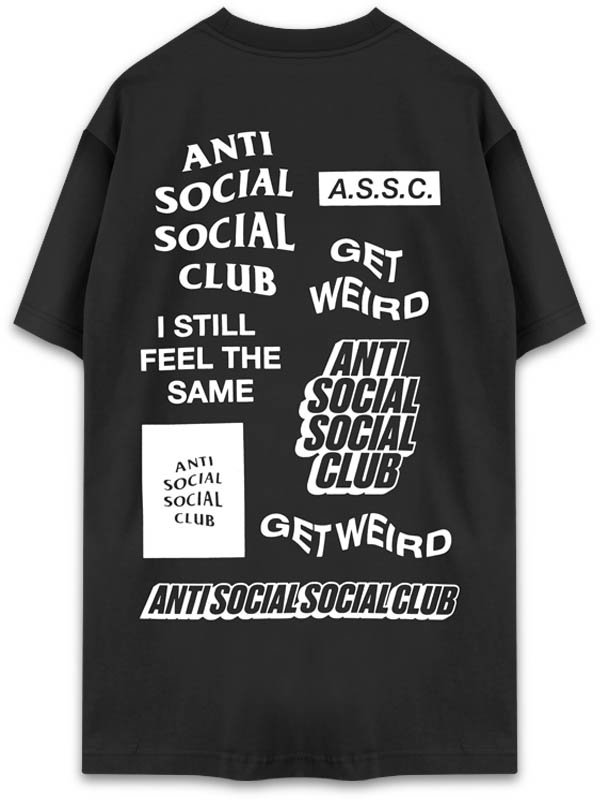 ANTI SOCIAL SOCIAL CLUB - BUKAKE BLACK T-SHIRT ...