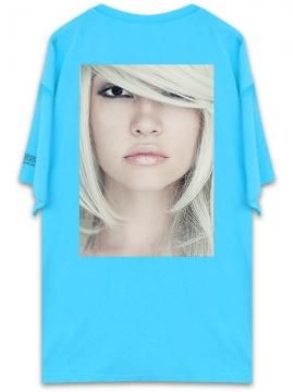 <strong>UNUSUAL</strong>BEING PROFOUNDLY THE SHADE BEAUTY T-SHIRT<br>RAGOON BLUE