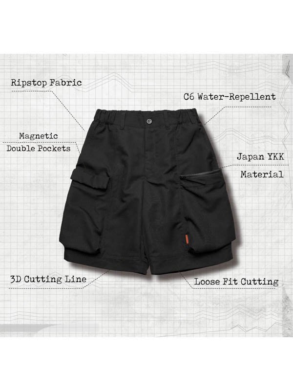 GOOPiMADE - グーピーメイド - M.P-51 MOUNTAIN SHORTS - SHINKIROU