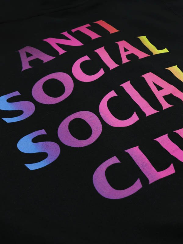 ANTI SOCIAL SOCIAL CLUB - MORE HATE MORE LOVE BLACK SWEAT HOODIE