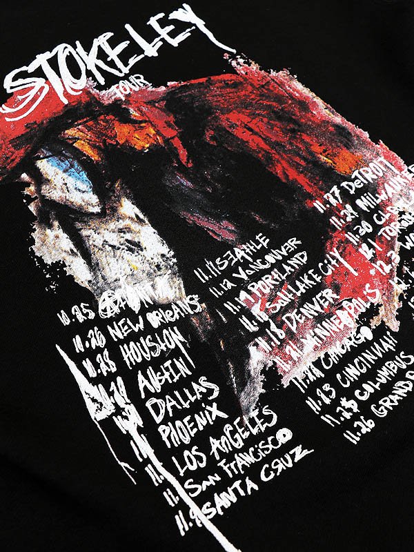 REVENGE - STOKELEY TOUR BLACK SWEAT HOODIE- SHINKIROU1.0