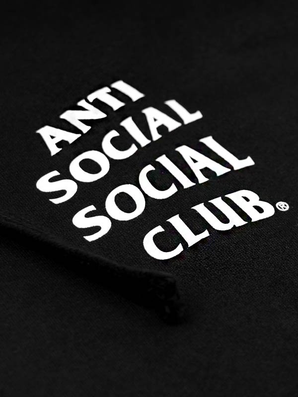 ANTI SOCIAL SOCIAL CLUB - SMELLS BAD BLACK SWEAT HOODIE ...