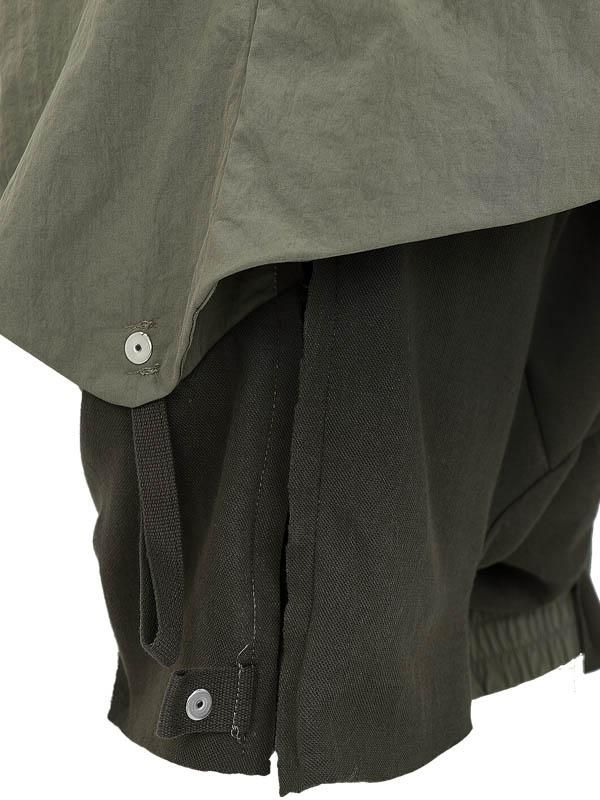 HAMCUS - ハムカス - RAINFORCED MANTA PANEL LAYERED SHORTS