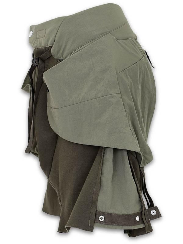 HAMCUS - ハムカス - RAINFORCED MANTA PANEL LAYERED SHORTS