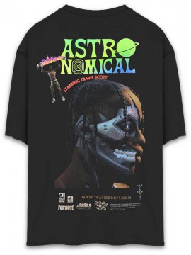 <strong>TRAVIS SCOTT x FORTNITE</strong>SICKO EVENT T-SHIRT 2<br>WASHED BLACK