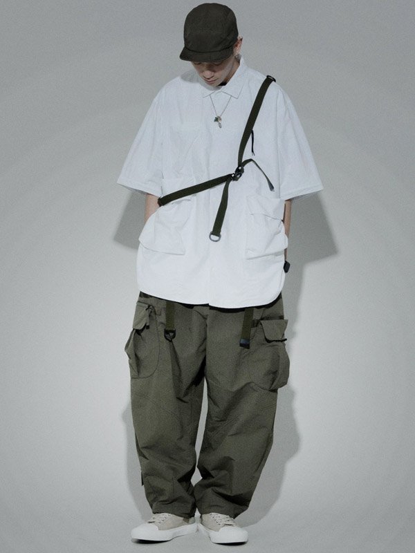 GOOPiMADE - “MT-03” WIDE CARGO PANTS - SHINKIROU1.0