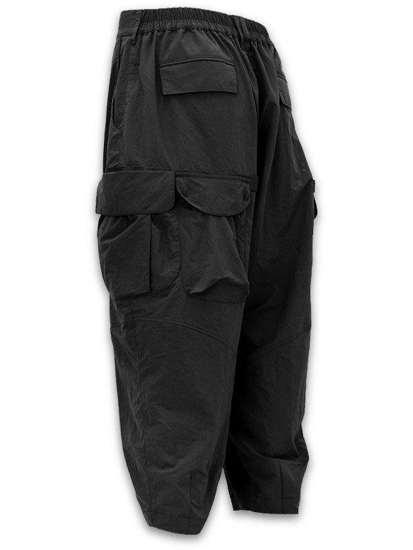 GOOPiMADE“MT-03” WIDE CARGO PANTS BLACK