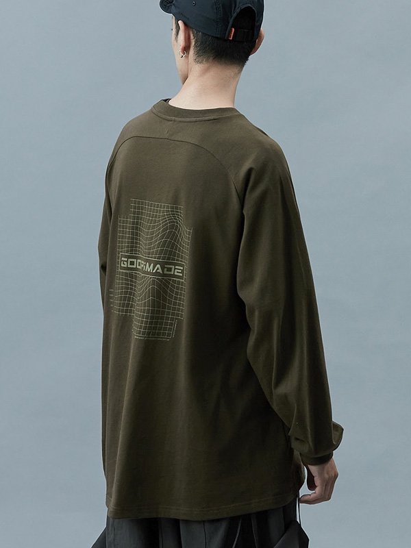 GOOPiMADE - FL-03 UPSIDE DOWN L/S TEE - SHINKIROU1.0