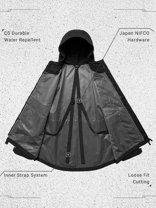 GOOPiMADE - “GEOMETRY“ MOUNTAIN PARKA JACKET - SHINKIROU1.0