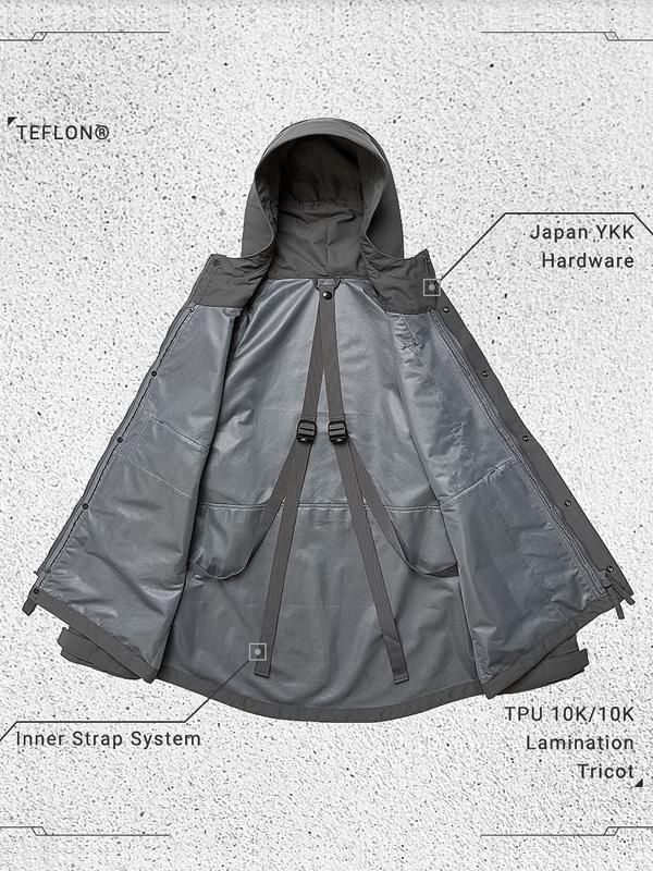 ジャケット・アウター GOOPiMADE Parka Jacket GOOPiMADE - “GEOMETRY“ MOUNTAIN PARKA JACKET - SHINKIROU1.0