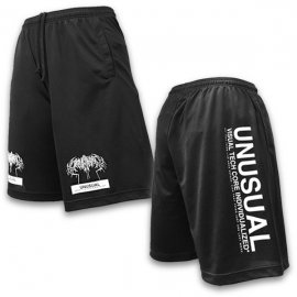 <strong>UNUSUAL</strong>BASIC LOGO DRY GAME SHORTS<br>BLACK