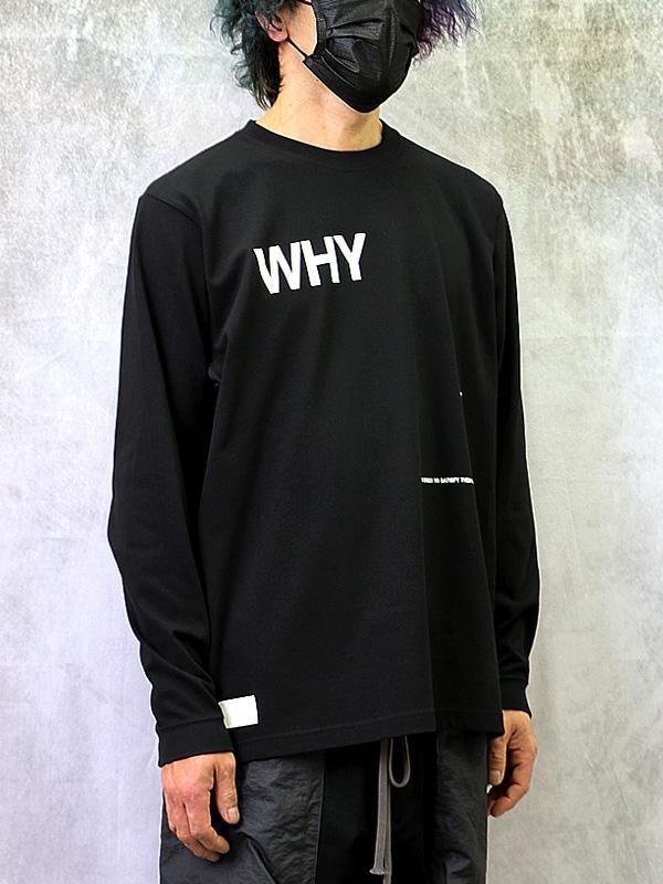 avis by SIVA - WHY SCREEN WIDE L-SLEEVE TEE Discharge - SHINKIROU1.0